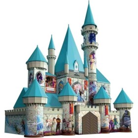 Puzzle 3D castel Frozen 216 piese